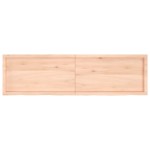 vidaXL Blat de baie, 180x50x(2-6) cm, lemn masiv netratat vidaXL Blat de baie, 180x50x(2-6) cm, lemn masiv netratat