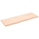 vidaXL Blat de baie, 180x60x(2-6) cm, lemn masiv netratat vidaXL Blat de baie, 180x60x(2-6) cm, lemn masiv netratat