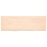 vidaXL Blat de baie, 180x60x(2-6) cm, lemn masiv netratat vidaXL Blat de baie, 180x60x(2-6) cm, lemn masiv netratat