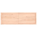 vidaXL Blat de baie, 180x60x(2-6) cm, lemn masiv netratat vidaXL Blat de baie, 180x60x(2-6) cm, lemn masiv netratat