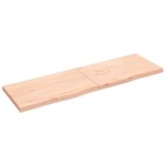 vidaXL Blat de baie, 200x60x(2-6) cm, lemn masiv netratat vidaXL Blat de baie, 200x60x(2-6) cm, lemn masiv netratat