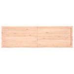 vidaXL Blat de baie, 200x60x(2-6) cm, lemn masiv netratat vidaXL Blat de baie, 200x60x(2-6) cm, lemn masiv netratat