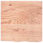 vidaXL Blat de baie, maro deschis, 60x60x2 cm, lemn masiv tratat vidaXL Blat de baie, maro deschis, 60x60x2 cm, lemn masiv tratat