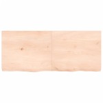 vidaXL Blat de masă, 120x50x(2-6) cm, lemn masiv de stejar netratat vidaXL Blat de masă, 120x50x(2-6) cm, lemn masiv de stejar netratat