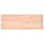 vidaXL Blat de masă, 140x50x(2-6) cm, lemn masiv de stejar netratat vidaXL Blat de masă, 140x50x(2-6) cm, lemn masiv de stejar netratat