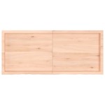 vidaXL Blat de masă, 140x60x(2-4) cm, lemn masiv de stejar netratat vidaXL Blat de masă, 140x60x(2-4) cm, lemn masiv de stejar netratat