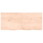 vidaXL Blat de masă, 140x60x(2-6) cm, lemn masiv de stejar netratat vidaXL Blat de masă, 140x60x(2-6) cm, lemn masiv de stejar netratat