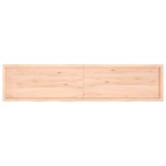 vidaXL Blat de masă, 220x50x(2-6) cm, lemn masiv de stejar netratat vidaXL Blat de masă, 220x50x(2-6) cm, lemn masiv de stejar netratat