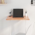 vidaXL Blat de masă maro deschis 60x40x2 cm, lemn masiv stejar tratat vidaXL Blat de masă maro deschis 60x40x2 cm, lemn masiv stejar tratat