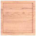 vidaXL Blat de masă maro 60x60x(2-6) cm, lemn masiv stejar tratat vidaXL Blat de masă maro 60x60x(2-6) cm, lemn masiv stejar tratat
