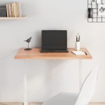 vidaXL Blat de masă maro deschis 80x50x2 cm, lemn masiv stejar tratat vidaXL Blat de masă maro deschis 80x50x2 cm, lemn masiv stejar tratat