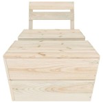 vidaXL Set mobilier de grădină, 2 piese, lemn de molid tratat vidaXL Set mobilier de grădină, 2 piese, lemn de molid tratat