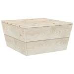 vidaXL Set mobilier de grădină, 2 piese, lemn de molid tratat vidaXL Set mobilier de grădină, 2 piese, lemn de molid tratat