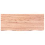 vidaXL Blat de masă maro 100x40x(2-6) cm, lemn masiv stejar tratat vidaXL Blat de masă maro 100x40x(2-6) cm, lemn masiv stejar tratat