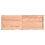 vidaXL Blat de masă maro 120x40x(2-4) cm, lemn masiv stejar tratat vidaXL Blat de masă maro 120x40x(2-4) cm, lemn masiv stejar tratat