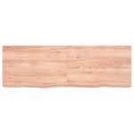 vidaXL Blat de masă maro 120x40x(2-6) cm, lemn masiv stejar tratat vidaXL Blat de masă maro 120x40x(2-6) cm, lemn masiv stejar tratat