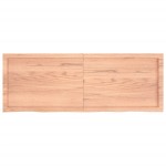 vidaXL Blat de masă maro 140x50x(2-6) cm, lemn masiv stejar tratat vidaXL Blat de masă maro 140x50x(2-6) cm, lemn masiv stejar tratat