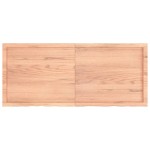 vidaXL Blat de masă maro 140x60x(2-4) cm, lemn masiv stejar tratat vidaXL Blat de masă maro 140x60x(2-4) cm, lemn masiv stejar tratat