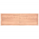 vidaXL Blat de masă maro 160x50x(2-6) cm, lemn masiv stejar tratat vidaXL Blat de masă maro 160x50x(2-6) cm, lemn masiv stejar tratat