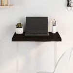 vidaXL Blat de masă maro 60x40x(2-4) cm, lemn masiv stejar tratat vidaXL Blat de masă maro 60x40x(2-4) cm, lemn masiv stejar tratat