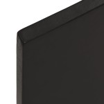 vidaXL Blat de masă maro închis 80x40x2cm, lemn masiv de stejar tratat