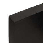 vidaXL Blat de masă maro 80x50x(2-6) cm, lemn masiv stejar tratat vidaXL Blat de masă maro 80x50x(2-6) cm, lemn masiv stejar tratat