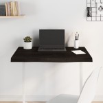 vidaXL Blat de masă maro închis 100x40x2cm lemn masiv de stejar tratat vidaXL Blat de masă maro închis 100x40x2cm lemn masiv de stejar tratat