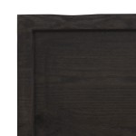 vidaXL Blat de masă maro 100x50x(2-4) cm, lemn masiv stejar tratat vidaXL Blat de masă maro 100x50x(2-4) cm, lemn masiv stejar tratat