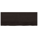 vidaXL Blat de masă maro 160x60x(2-4) cm, lemn masiv stejar tratat vidaXL Blat de masă maro 160x60x(2-4) cm, lemn masiv stejar tratat