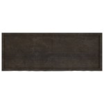 vidaXL Blat de masă maro 160x60x(2-4) cm, lemn masiv stejar tratat vidaXL Blat de masă maro 160x60x(2-4) cm, lemn masiv stejar tratat