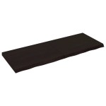 vidaXL Blat de masă maro 160x60x(2-6) cm, lemn masiv stejar tratat vidaXL Blat de masă maro 160x60x(2-6) cm, lemn masiv stejar tratat