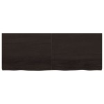 vidaXL Blat de masă maro 160x60x(2-6) cm, lemn masiv stejar tratat vidaXL Blat de masă maro 160x60x(2-6) cm, lemn masiv stejar tratat