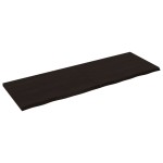 vidaXL Blat de masă maro 180x60x(2-4) cm, lemn masiv stejar tratat vidaXL Blat de masă maro 180x60x(2-4) cm, lemn masiv stejar tratat