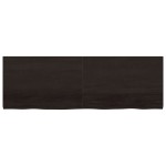 vidaXL Blat de masă maro 180x60x(2-4) cm, lemn masiv stejar tratat vidaXL Blat de masă maro 180x60x(2-4) cm, lemn masiv stejar tratat