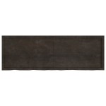 vidaXL Blat de masă maro 180x60x(2-4) cm, lemn masiv stejar tratat vidaXL Blat de masă maro 180x60x(2-4) cm, lemn masiv stejar tratat