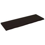 vidaXL Blat de masă maro 180x60x(2-6) cm, lemn masiv stejar tratat vidaXL Blat de masă maro 180x60x(2-6) cm, lemn masiv stejar tratat