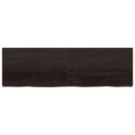 vidaXL Blat de masă maro 200x60x(2-6) cm, lemn masiv stejar tratat vidaXL Blat de masă maro 200x60x(2-6) cm, lemn masiv stejar tratat