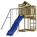 vidaXL Set de joacă pentru exterior, lemn de pin impregnat vidaXL Set de joacă pentru exterior, lemn de pin impregnat