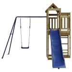 vidaXL Set de joacă pentru exterior, lemn de pin impregnat vidaXL Set de joacă pentru exterior, lemn de pin impregnat