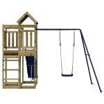 vidaXL Set de joacă pentru exterior, lemn de pin impregnat vidaXL Set de joacă pentru exterior, lemn de pin impregnat