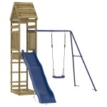 vidaXL Set de joacă pentru exterior, lemn de pin impregnat vidaXL Set de joacă pentru exterior, lemn de pin impregnat