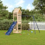 vidaXL Set de joacă pentru exterior, lemn masiv de pin vidaXL Set de joacă pentru exterior, lemn masiv de pin