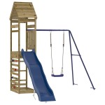 vidaXL Set de joacă pentru exterior, lemn de pin impregnat vidaXL Set de joacă pentru exterior, lemn de pin impregnat
