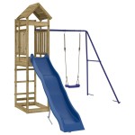 vidaXL Set de joacă pentru exterior, lemn de pin impregnat vidaXL Set de joacă pentru exterior, lemn de pin impregnat