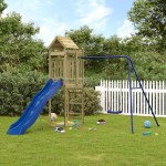 vidaXL Set de joacă pentru exterior, lemn de pin impregnat vidaXL Set de joacă pentru exterior, lemn de pin impregnat