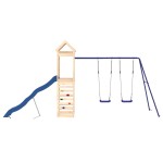 vidaXL Set de joacă pentru exterior, lemn masiv de pin