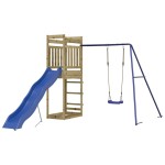 vidaXL Set de joacă pentru exterior, lemn de pin impregnat vidaXL Set de joacă pentru exterior, lemn de pin impregnat