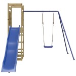 vidaXL Set de joacă pentru exterior, lemn de pin impregnat vidaXL Set de joacă pentru exterior, lemn de pin impregnat