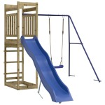 vidaXL Set de joacă pentru exterior, lemn de pin impregnat vidaXL Set de joacă pentru exterior, lemn de pin impregnat