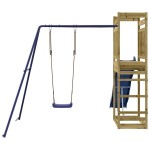 vidaXL Set de joacă pentru exterior, lemn de pin impregnat vidaXL Set de joacă pentru exterior, lemn de pin impregnat